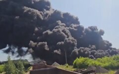 Пожежа на заводі у Казані