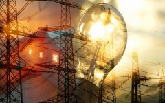 Отключение электроэнергии в Украине