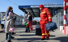 Українські біженці у Румунії / Фото: gettyimages.com