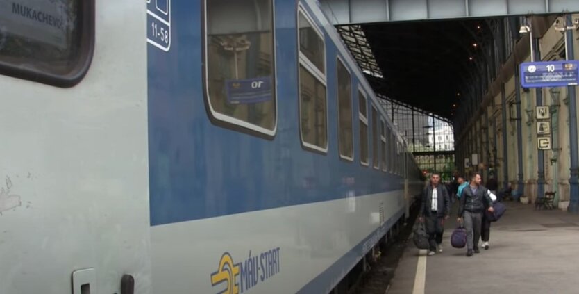 Укрзализныця возобновляет движение поезда Мукачево-Будапешт
