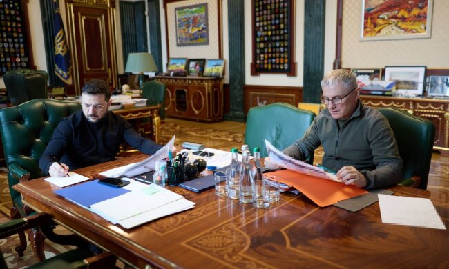 Владимир Зеленский и Олег Иващенко