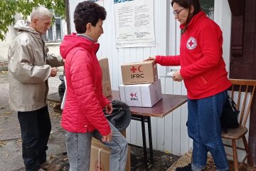 Допомога від Червоного хреста