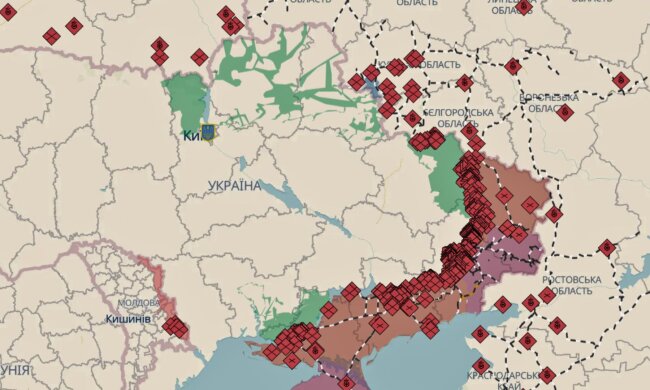 Карта боевых действий Deep State