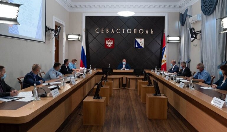 Заседания комиссии по чрезвычайным ситуациям г. Севастополя
