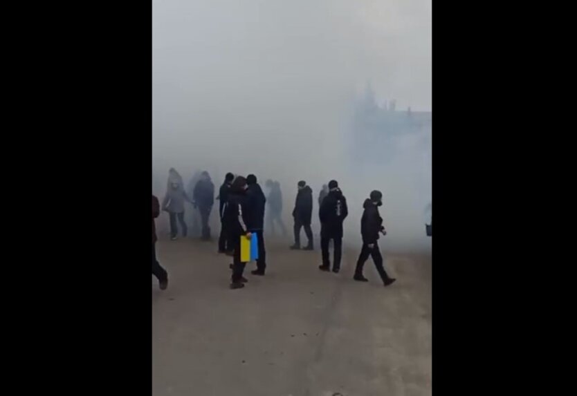 Антироссийские протесты в Купянске, вторжение россии в Украину