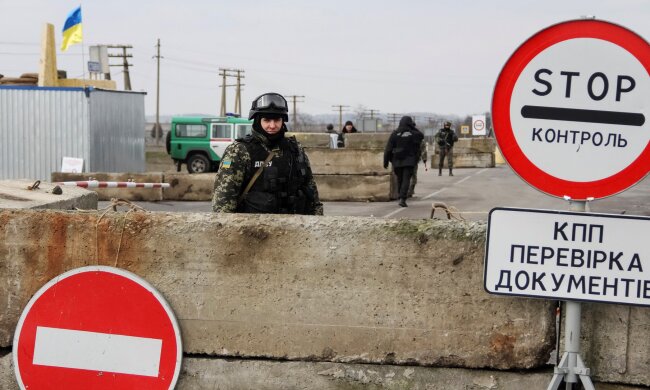 Временное закрытие КПП на границе Украины и Крыма,КПП на границы Украины и Крыма
