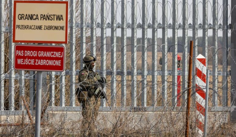 Польща. Кордон