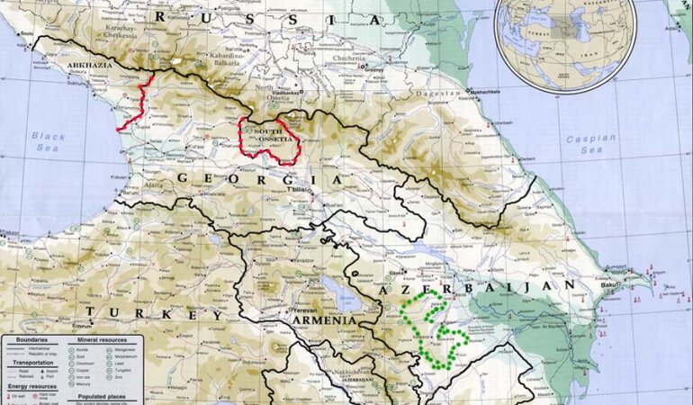 Южный Кавказ  и Каспий