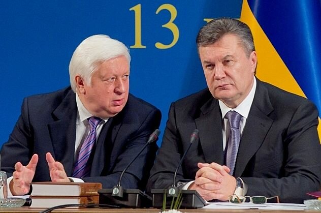 Виктор Пшонка, Виктор Янукович