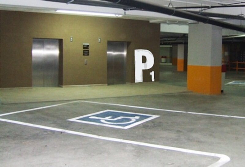 подземный паркинг