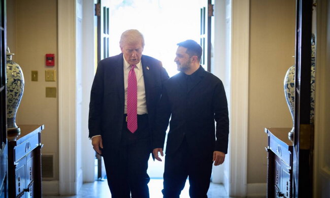 Дональд Трамп и Владимир Зеленский