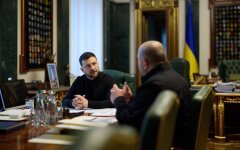 Володимир Зеленський та Рустем Умєров
