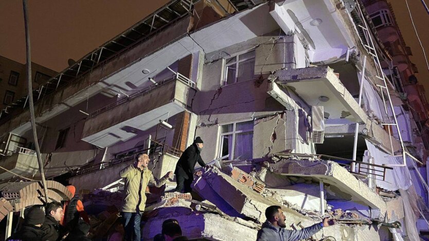 Землетрясение в Турции