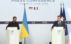 Володимир Зеленський та Емманюель Макрон