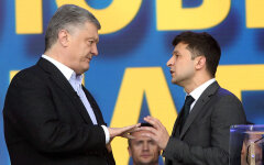 Петр Порошенко и Владимир Зеленский