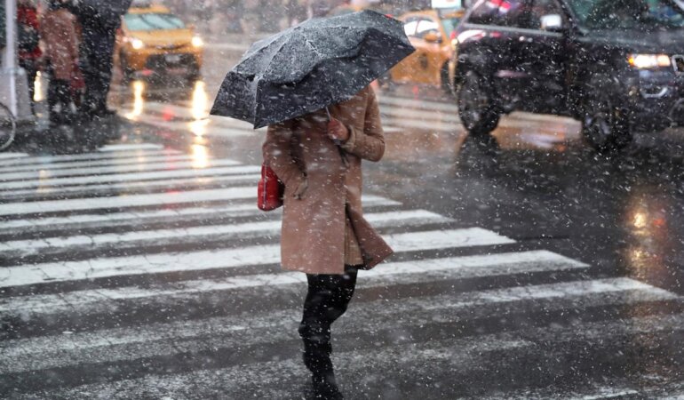 Мокрый снег