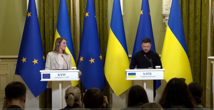 Владимир Зеленский и Роберта Мецола