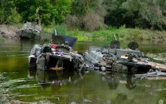 Розбита бронетехніка Росії в Україні