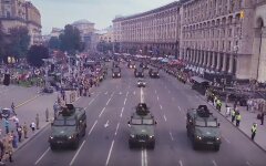 военный парад на Крещатике 2018