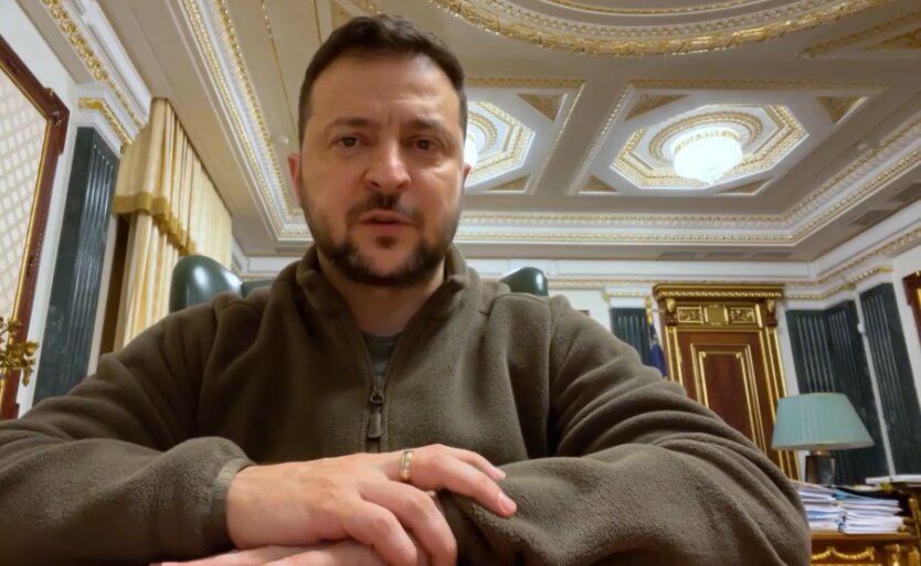 Владимир Зеленский в ОП