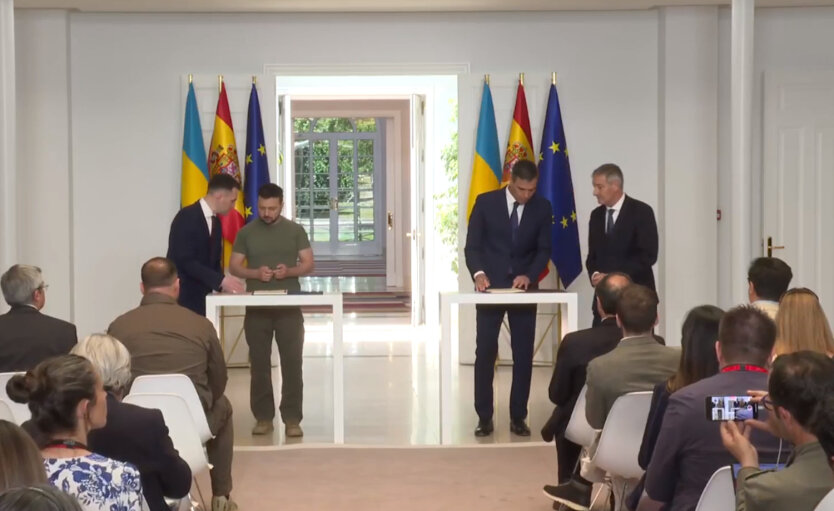 Подписание соглашения о гарантиях безопасности между Украиной и Испанией