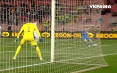 Гол в матче Босния и Герциговина - Украина