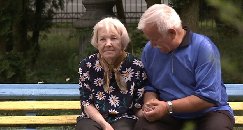 Пенсионеры в Украине, скриншот