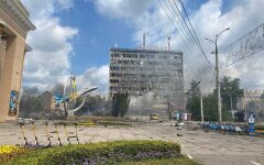 Удар оккупантов по Виннице / Фото: ГСЧС