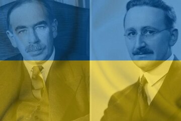 Экономисты Джон Мейнард Кейнс и Фридрих Хайек