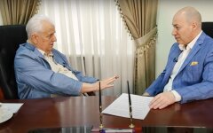 Леонид Кравчук и Дмитрий Гордон