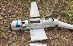 Пример сбитого ВСУ беспилотника "Орлан-10", война россии против украины