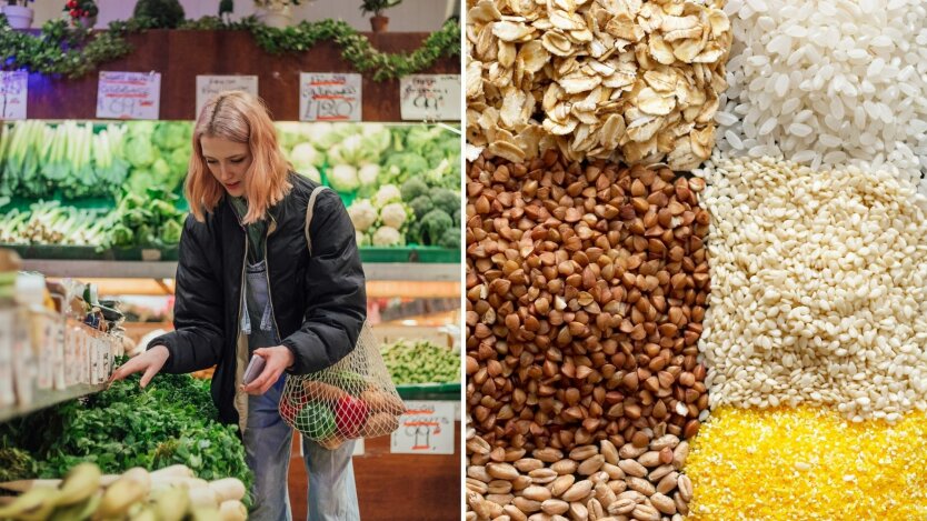 Цены на овощи и крупы в Украине, цены на продукты