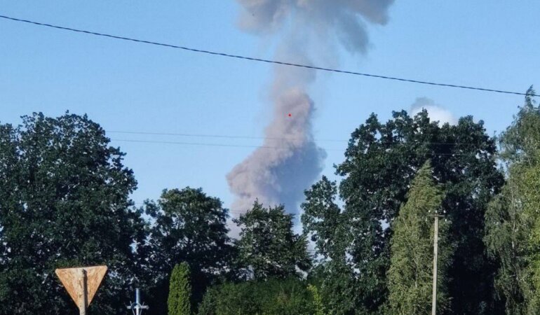 Взрыв в Житомире