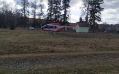 Гражданская аэромедицинская эвакуация, вертолет, Украина