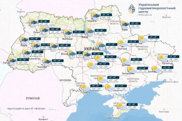 Погода в Украине, прогноз на 3 мая 2025 года
