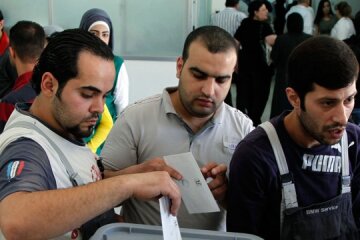 выборы в сирии