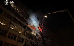 Ракетный удар по Киеву