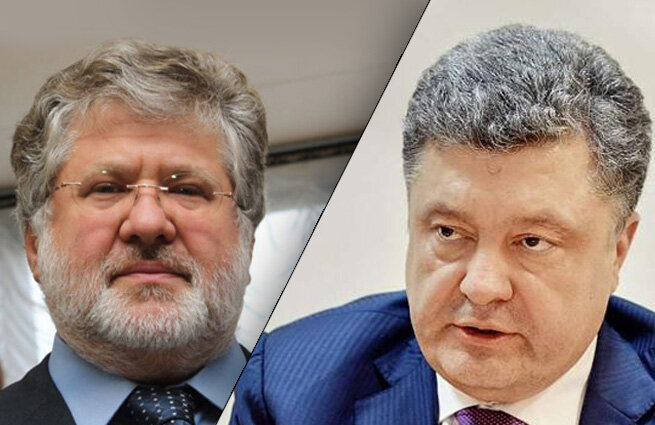 Игорь Коломойский Петр Порошенко