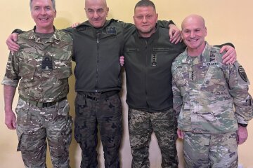 Валерій Залужний на зустрічі з високопоставленими військовими Польщі, США та Британії