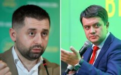 Давид Арахамия и Дмитрий Разумков, слуга народа