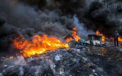 Евромайдан столкновения Грушевского