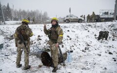 Украинские защитники / Фото: Макс Левин