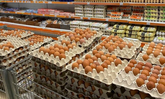 Ціни на яйця в Україні.