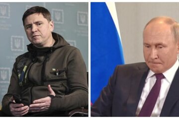 Михайло Подоляк та Володимир Путін, мирні переговори