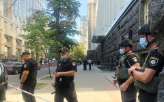 Мужчину с гранатой в здании Кабмина задержали