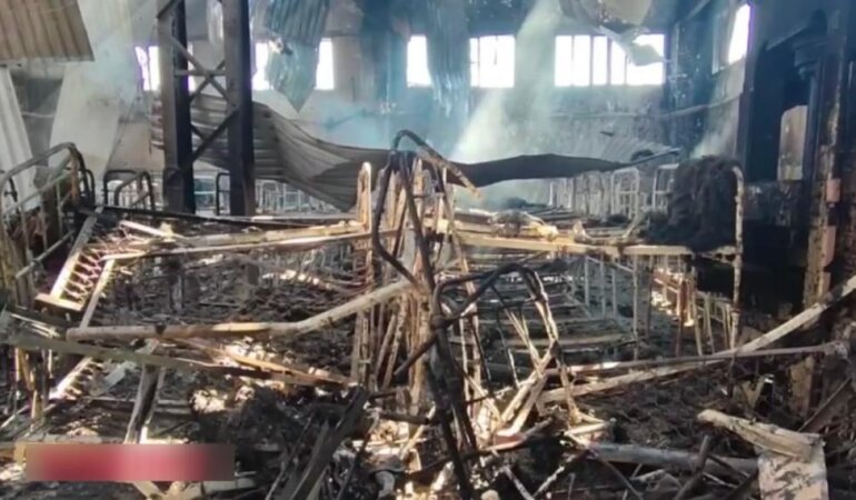 Вбивство азовців в Оленівці