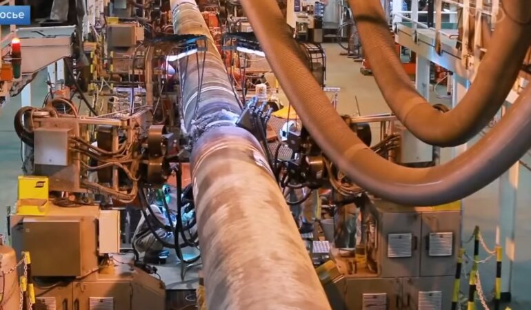Северный поток, строительство, Газпром