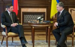 Борут Пахор и Порошенко