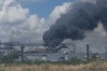 Пожар на заводе "Сателлит", Мариуполь, война с Россией