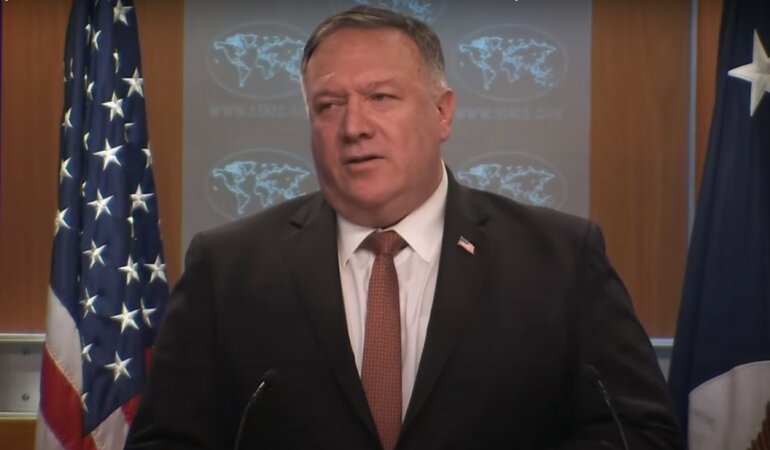 Газопровод "Северный поток-2",Майк Помпео,санкции США против России